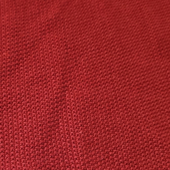 STRUCTURE Men’s V neck Sweater color Red, size M - Picture 8 of 8